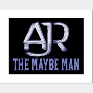 ajr the maybe man logo Posters and Art